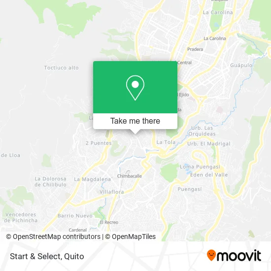Mapa de Start & Select