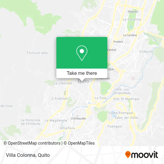 Villa Colonna map