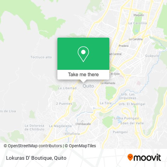 Mapa de Lokuras D' Boutique