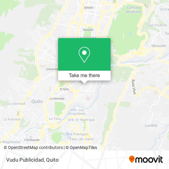 Vudu Publicidad map