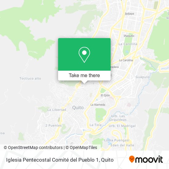 Iglesia Pentecostal Comité del Pueblo 1 map