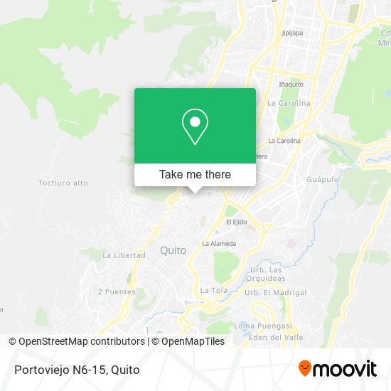 Mapa de Portoviejo N6-15