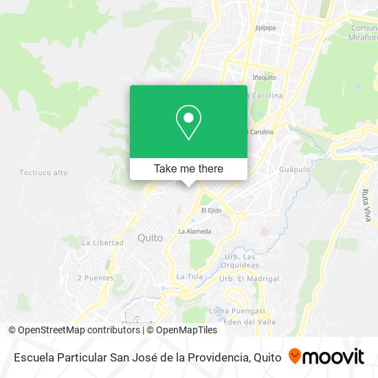 Escuela Particular San José de la Providencia map