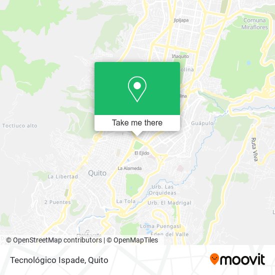Mapa de Tecnológico Ispade