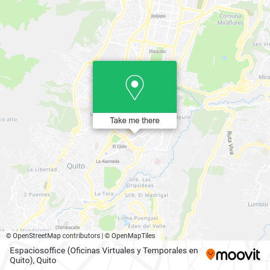 Espaciosoffice (Oficinas Virtuales y Temporales en Quito) map