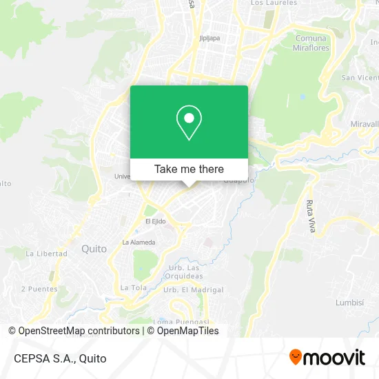 CEPSA S.A. map
