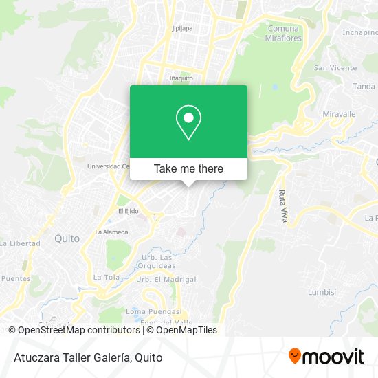 Atuczara Taller Galería map