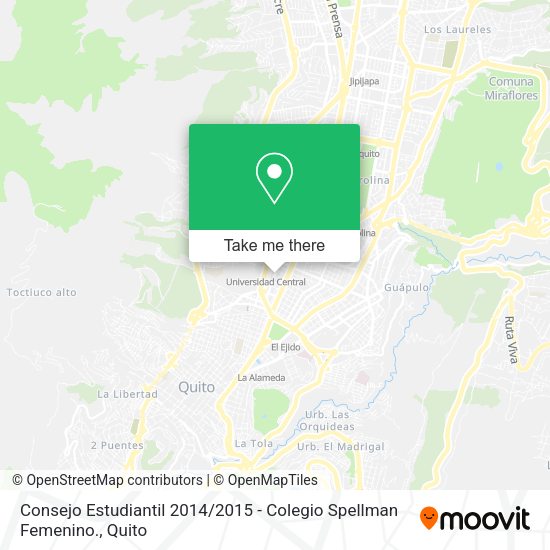 Mapa de Consejo Estudiantil 2014 / 2015 - Colegio Spellman Femenino.