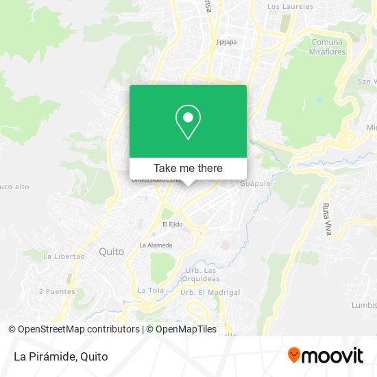 Mapa de La Pirámide
