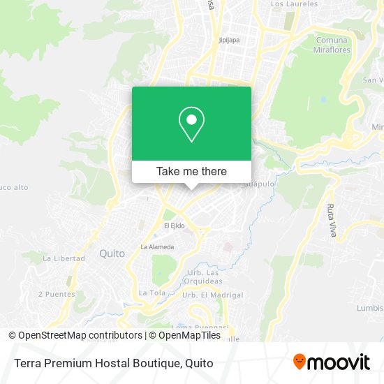 Mapa de Terra Premium Hostal Boutique