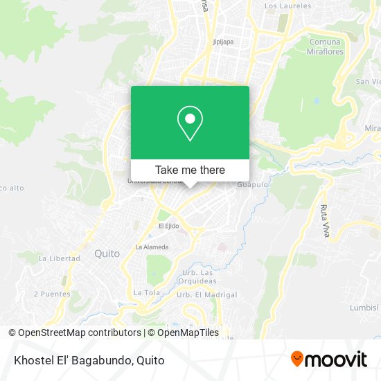Mapa de Khostel El' Bagabundo