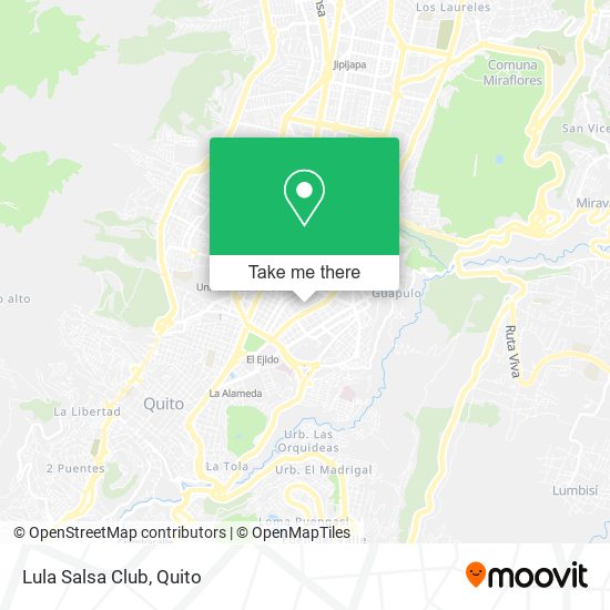 Mapa de Lula Salsa Club