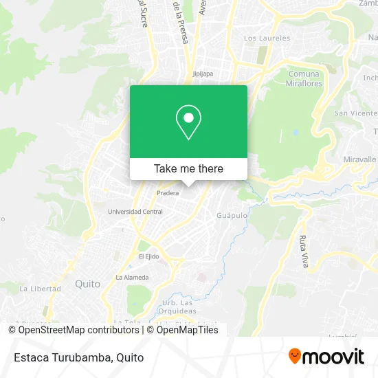 Estaca Turubamba map