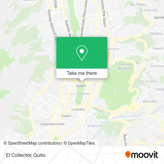 El Collector map