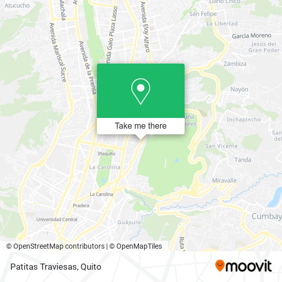 Mapa de Patitas Traviesas