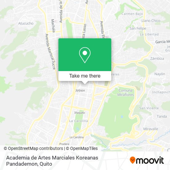 Academia de Artes Marciales Koreanas Pandademon map