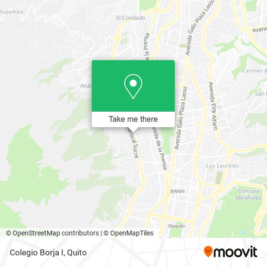 Colegio Borja I map