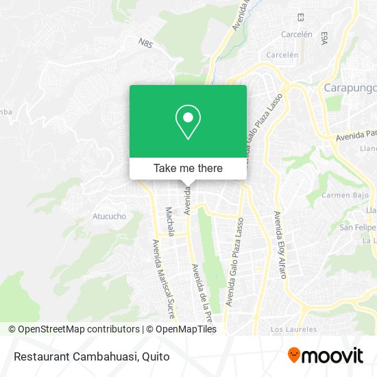 Mapa de Restaurant Cambahuasi