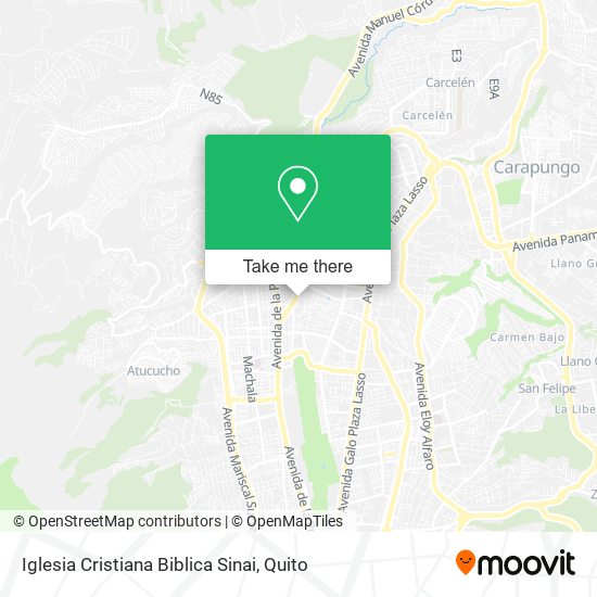 Iglesia Cristiana Biblica Sinai map