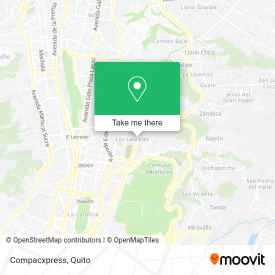 Compacxpress map