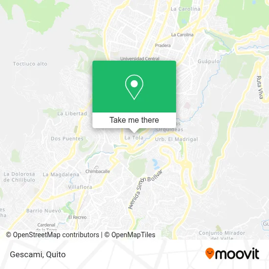 Gescami map