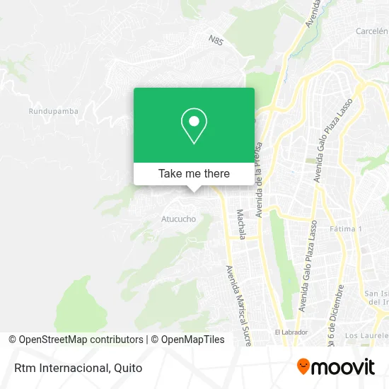 Rtm Internacional map