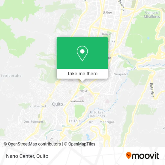 Nano Center map
