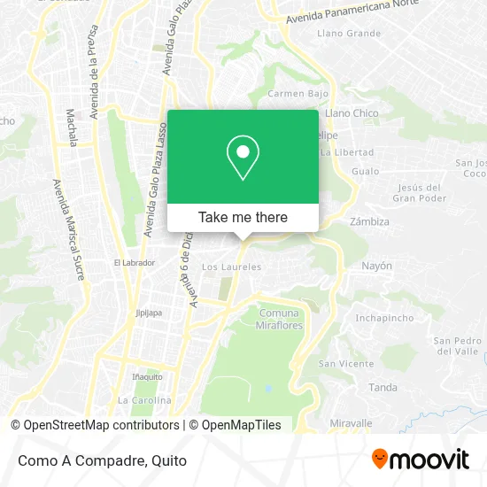 Como A Compadre map