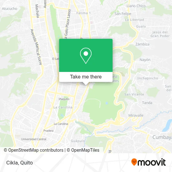 Cikla map