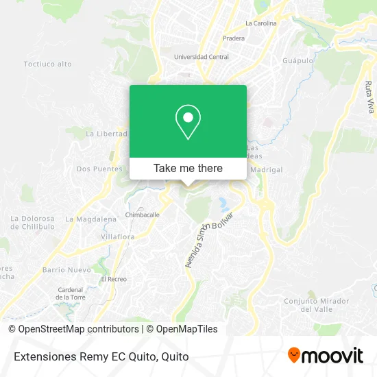 Extensiones Remy EC Quito map