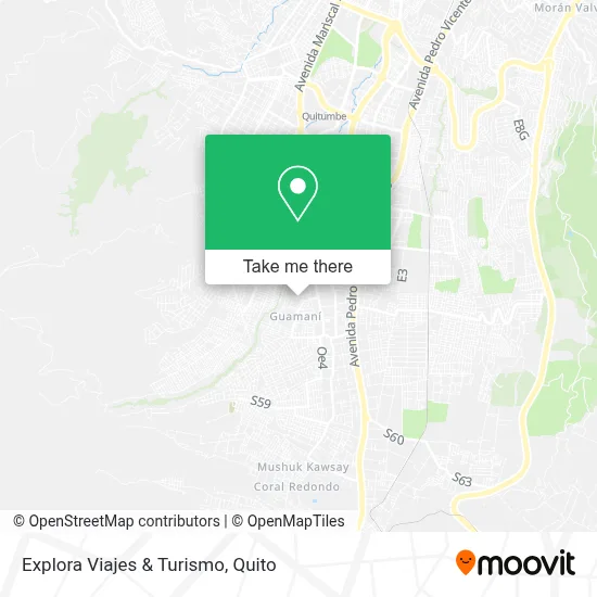 Explora Viajes & Turismo map