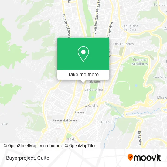 Buyerproject map