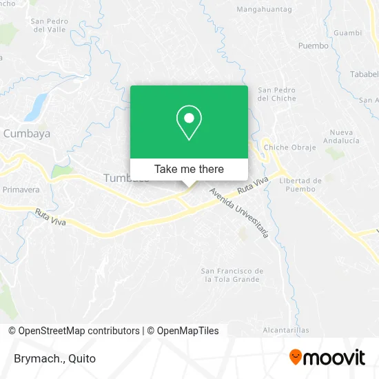 Brymach. map