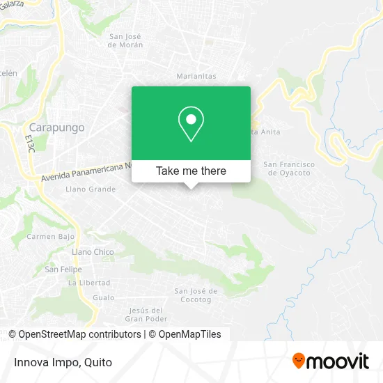Innova Impo map