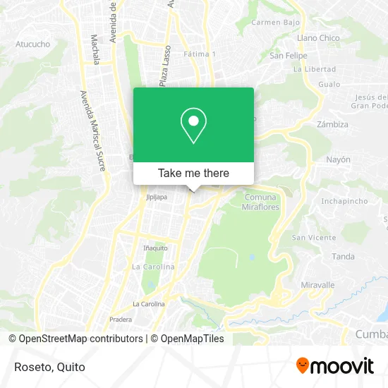 Roseto map