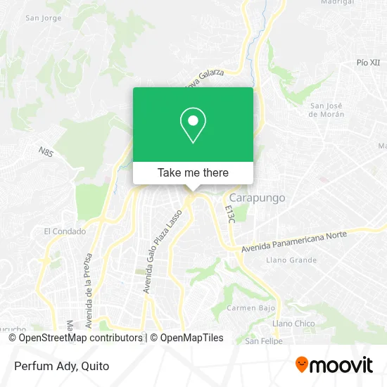 Perfum Ady map