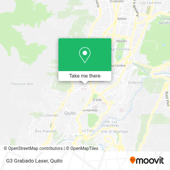 G3 Grabado Laser map
