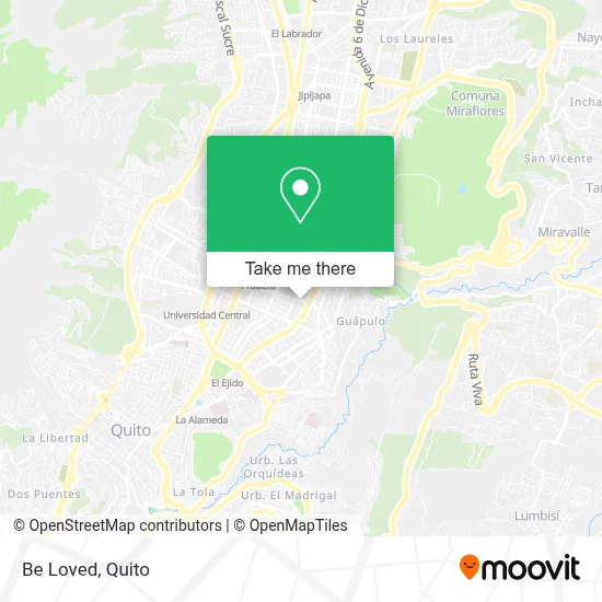 Be Loved map