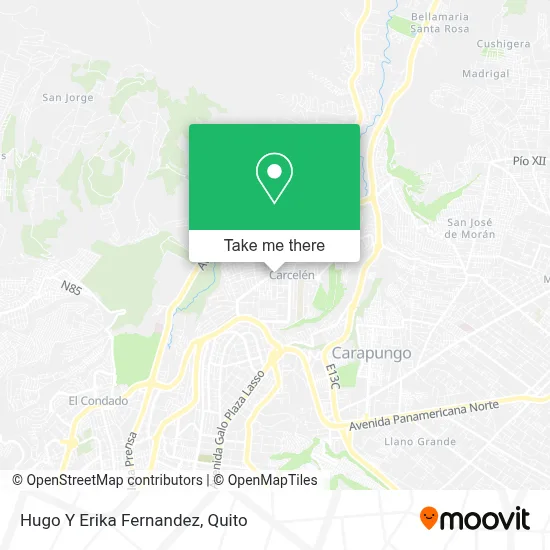Hugo Y Erika Fernandez map