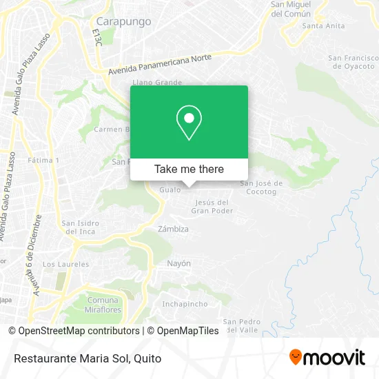Restaurante Maria Sol map