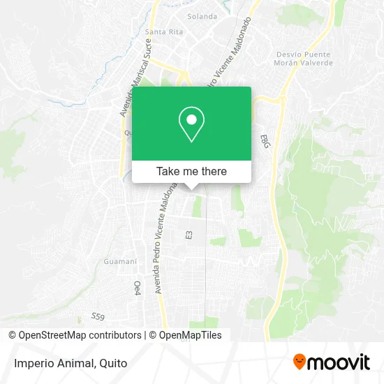 Imperio Animal map