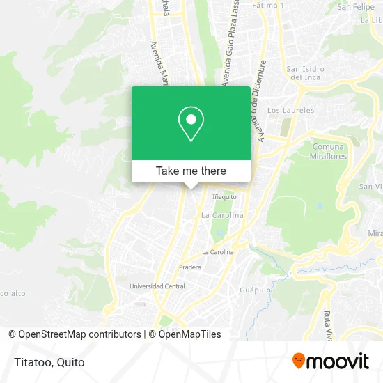 Titatoo map