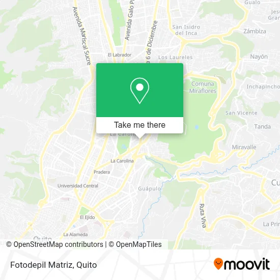 Fotodepil Matriz map