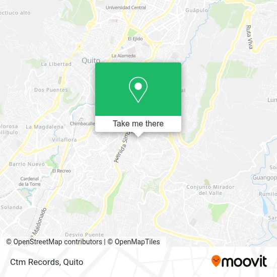 Ctm Records map