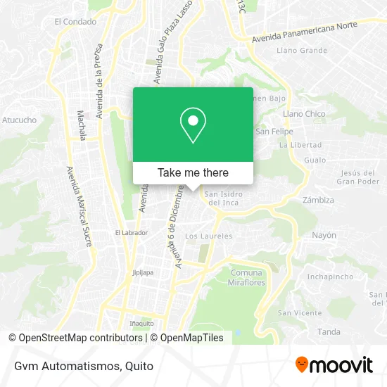 Gvm Automatismos map