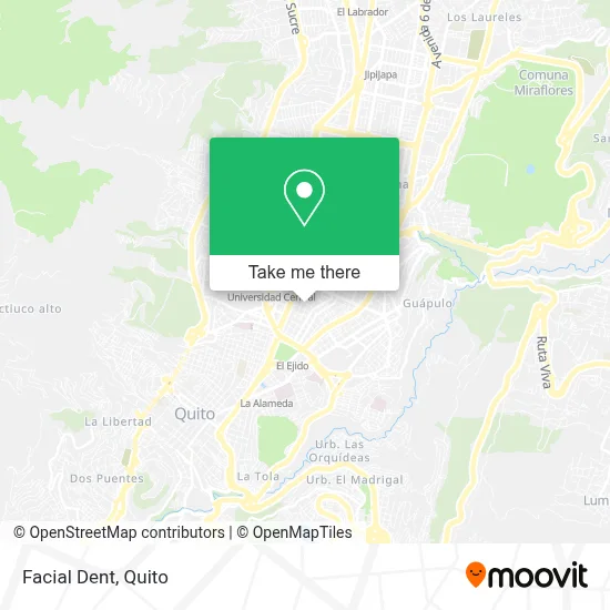Facial Dent map