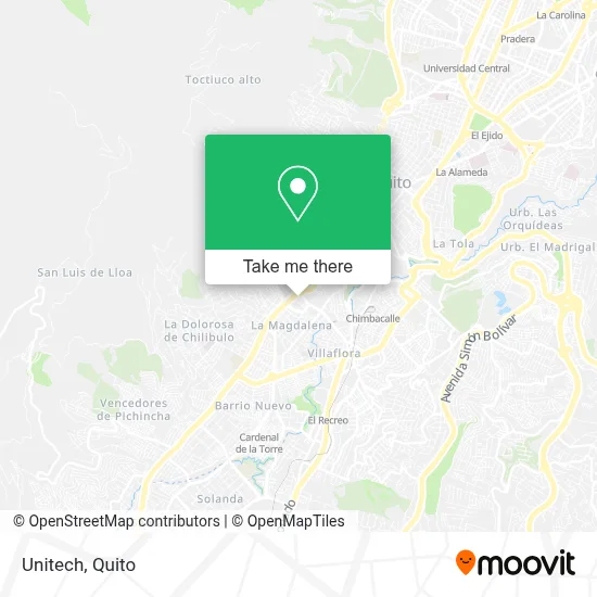 Unitech map