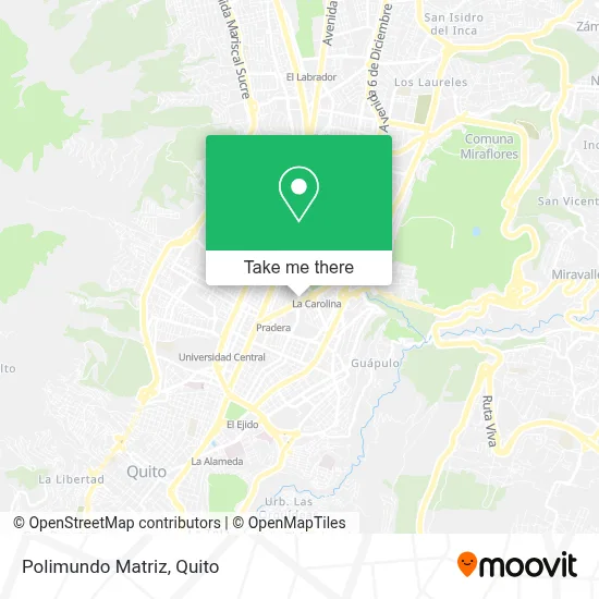 Polimundo Matriz map