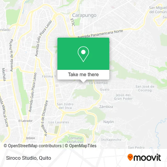 Siroco Studio map