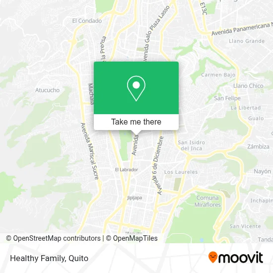 Healthy Family map